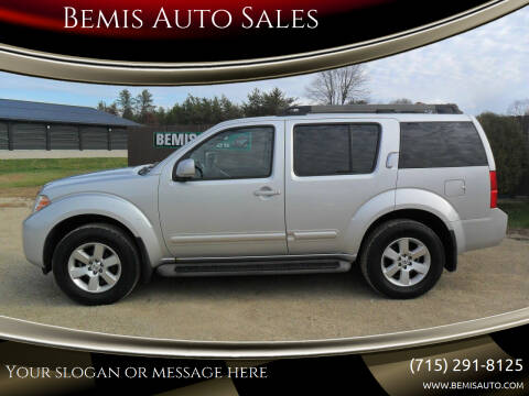 2012 Nissan Pathfinder for sale at Bemis Auto Sales in Crivitz WI