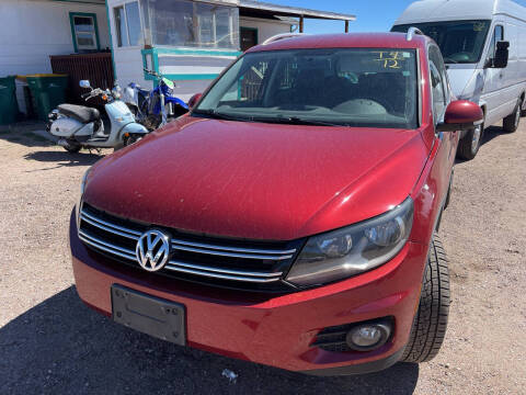 2012 Volkswagen Tiguan for sale at PYRAMID MOTORS - Fountain Lot in Fountain CO