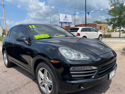 2012 Porsche Cayenne for sale at Apollo Auto Sales LLC in Sioux City IA