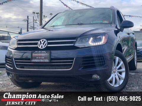 2012 Volkswagen Touareg for sale at CHAMPION AUTO SALES OF JERSEY CITY in Jersey City NJ