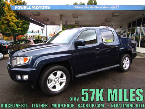 2012 Honda Ridgeline for sale at Powell Motors Inc in Portland OR