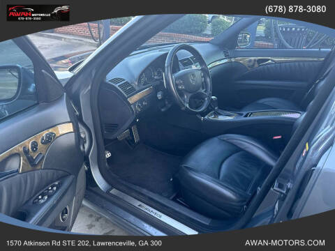 2007 Mercedes-Benz E-Class E 63 AMG