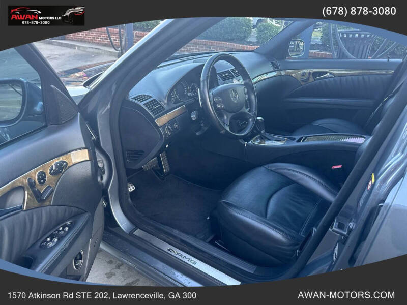 2007 Mercedes-Benz E-Class E 63 AMG