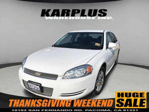 2016 Chevrolet Impala Limited for sale at Karplus Warehouse in Pacoima CA