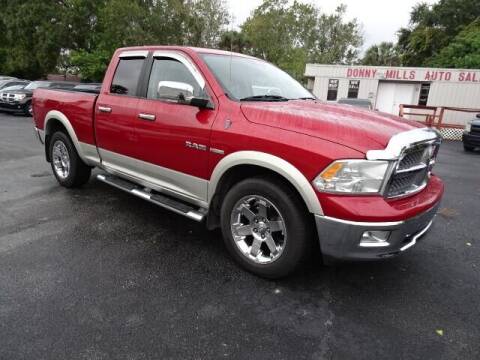 2010 Dodge Ram 1500 for sale at DONNY MILLS AUTO SALES in Largo FL