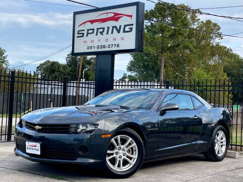 2014 Chevrolet Camaro for sale at Spring Motors in Spring TX