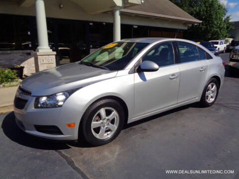 2014 Chevrolet Cruze for sale at DEALS UNLIMITED INC in Portage MI