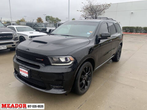 2019 Dodge Durango for sale at Meador Dodge Chrysler Jeep RAM in Fort Worth TX