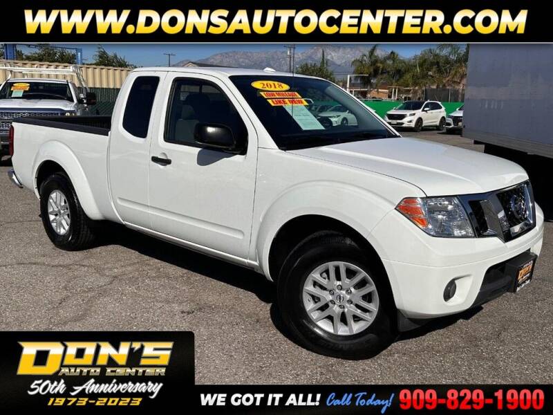 2018 Nissan Frontier for sale at Dons Auto Center in Fontana CA