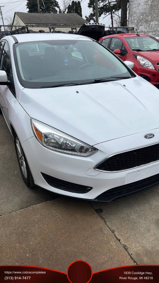 2017 Ford Focus for sale at Cobra Complete Auto Repair & Collison Inc. in River Rouge, MI