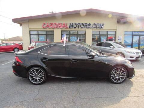 2016 Lexus IS 200t for sale at Cardinal Motors in Fairfield OH
