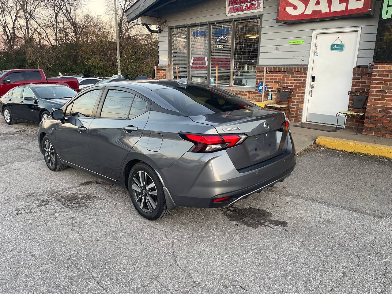 2021 Nissan Versa for sale at Green Ride LLC in NASHVILLE, TN