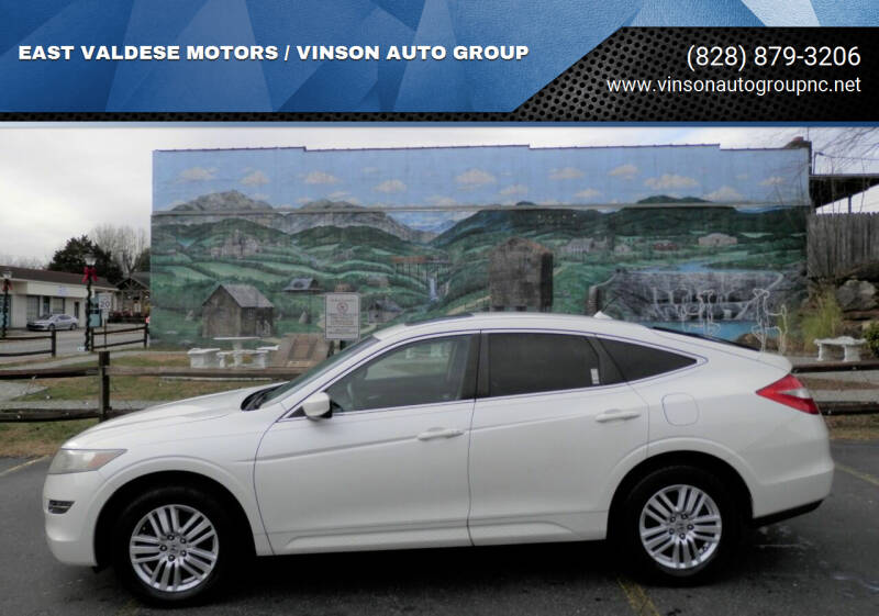 2012 Honda Crosstour for sale at EAST VALDESE MOTORS / VINSON AUTO GROUP in Valdese NC