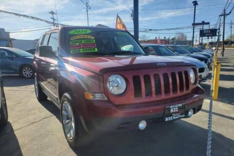 2016 Jeep Patriot for sale at 831 Motors in Freedom CA