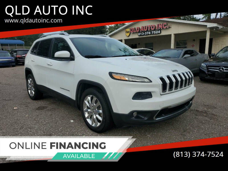 2014 Jeep Cherokee for sale at QLD AUTO INC in Tampa FL