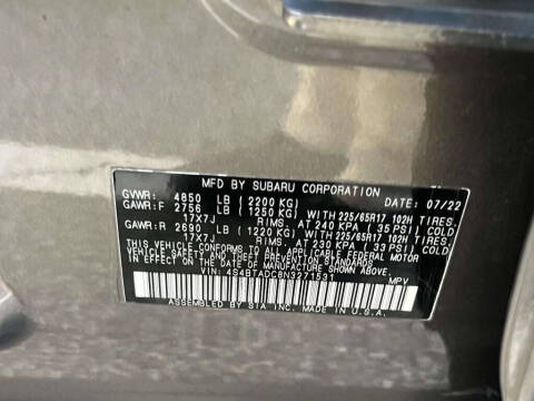 2022 Subaru Outback Premium