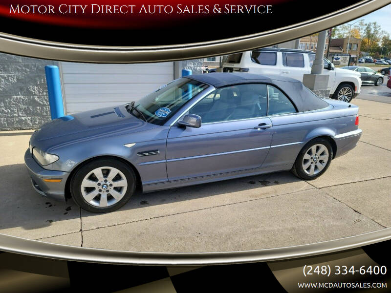 2005 BMW 3 Series for sale at Motor City Direct Auto Sales & Service in Pontiac MI