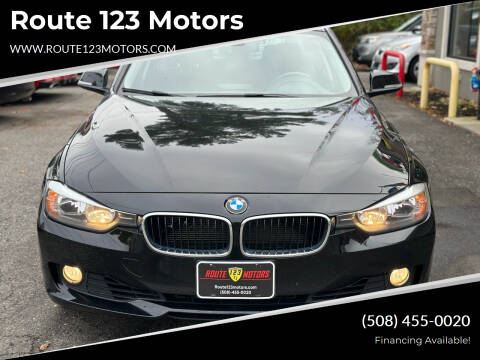 2013 BMW 3 Series for sale at Route 123 Motors in Norton MA