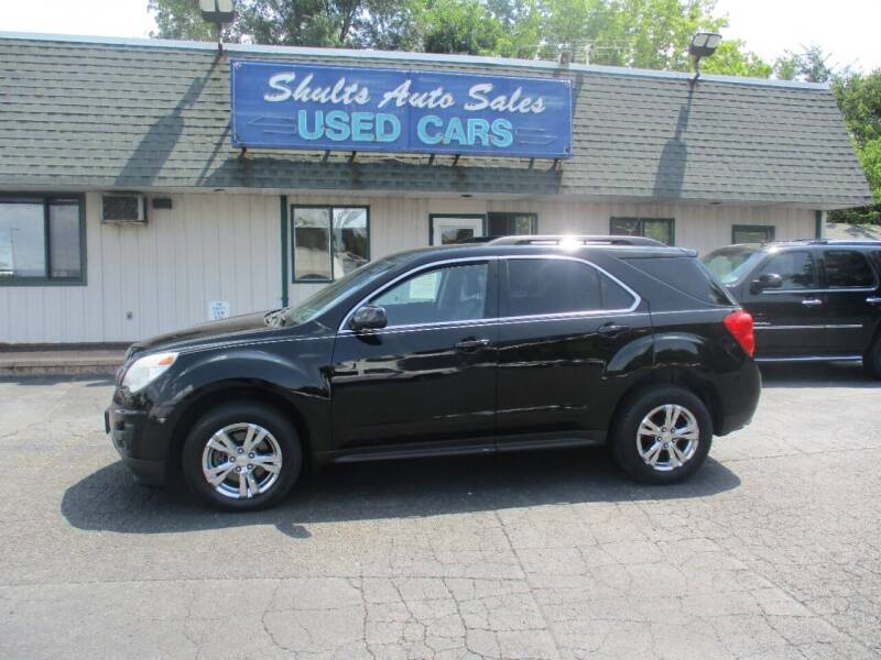 2012 Chevrolet Equinox for sale at SHULTS AUTO SALES INC. in Crystal Lake IL