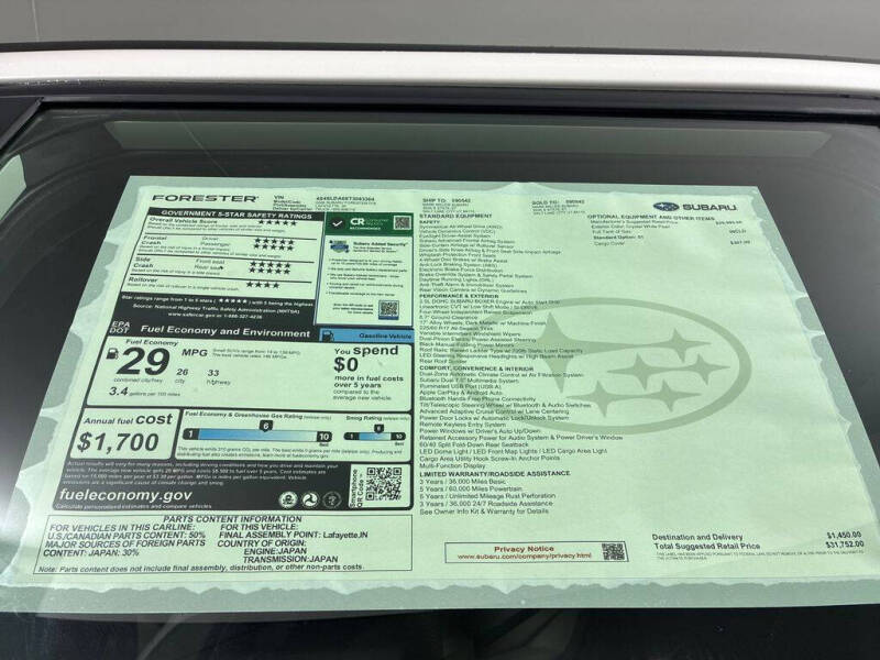 2026 Subaru Forester