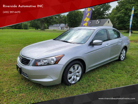 2009 Honda Accord for sale at Riverside Automotive INC in Aberdeen MD