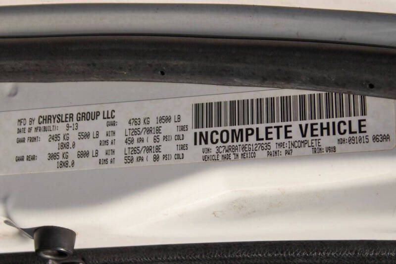 2014 RAM 3500 Tradesman