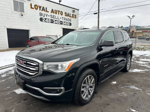 2017 GMC Acadia for sale at Loyal Auto Sales in Pontiac MI