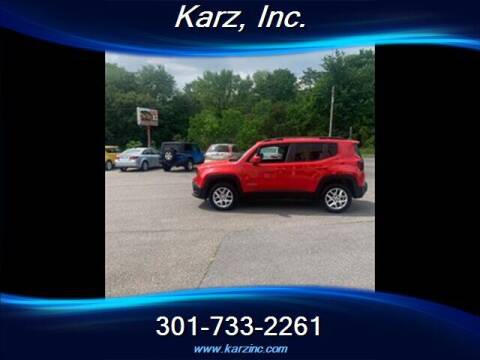 2015 Jeep Renegade for sale at Karz INC in Funkstown MD