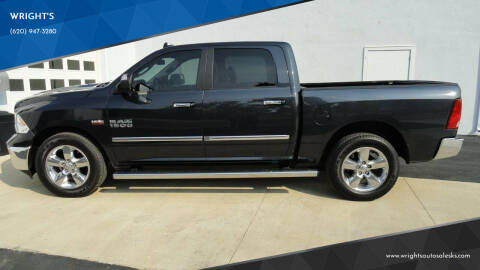 2016 RAM 1500 for sale at WRIGHT'S in Hillsboro KS