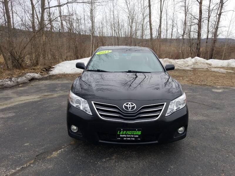 2011 Toyota Camry for sale at L & R Motors in Greene ME