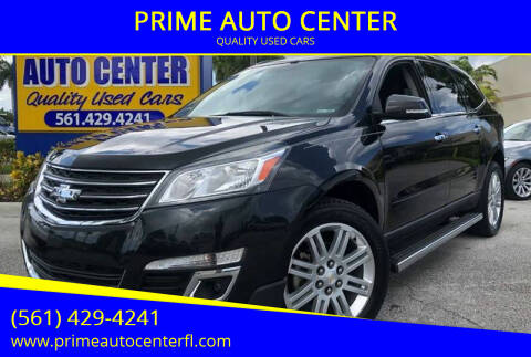 2013 Chevrolet Traverse for sale at PRIME AUTO CENTER in Palm Springs FL