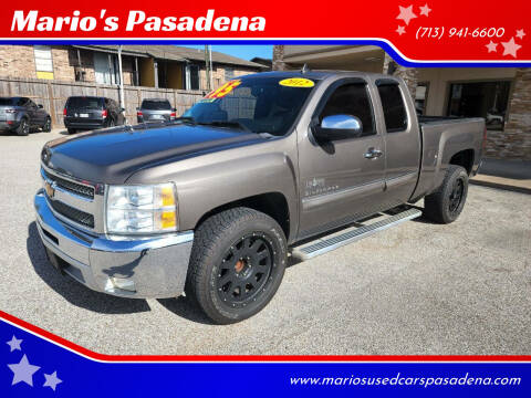 2012 Chevrolet Silverado 1500 for sale at Mario's Pasadena in Pasadena TX