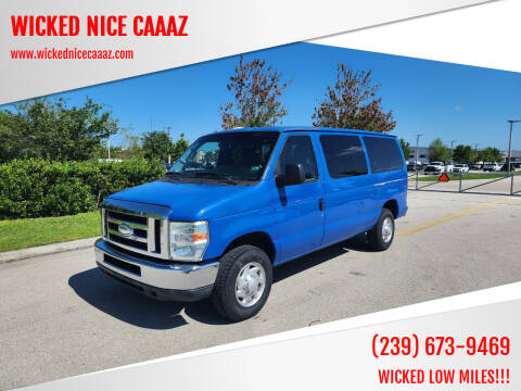 2014 Ford E-Series for sale at WICKED NICE CAAAZ in Cape Coral FL