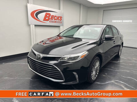 2016 Toyota Avalon for sale at Becks Auto Group in Mason OH