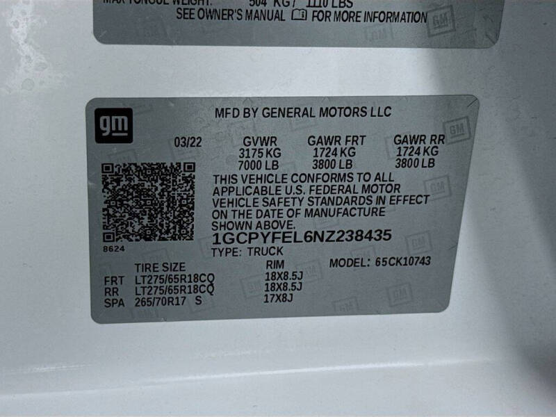 2022 Chevrolet Silverado 1500 Limited