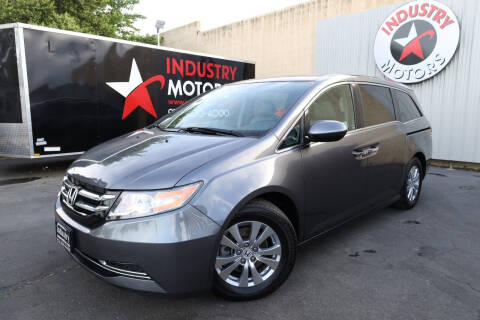 2017 Honda Odyssey for sale at Industry Motors in Sacramento CA