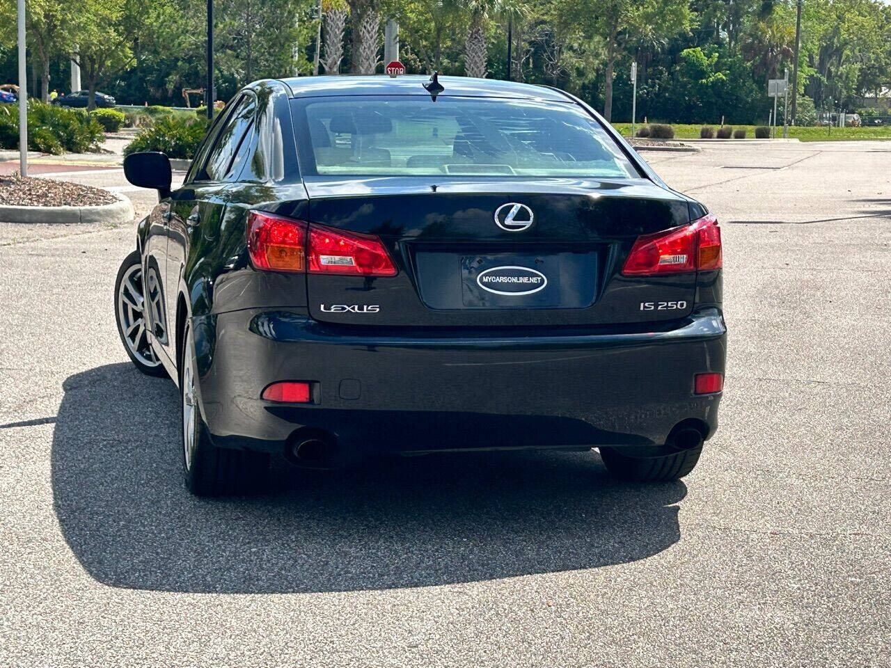 2008 Lexus IS 250 for sale at Mycarsonline LLC in Sanford, FL