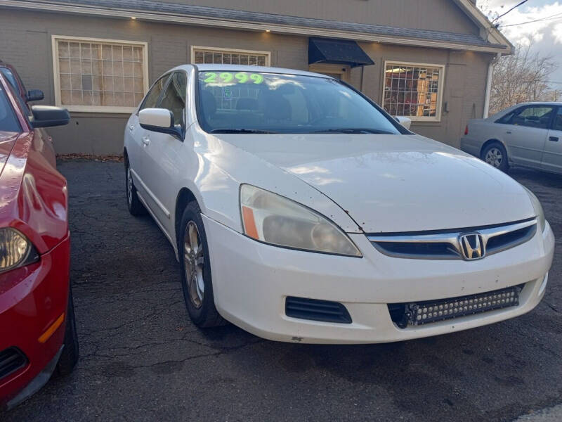 2007 Honda Accord for sale at MILL STREET AUTO SALES LLC in Vernon CT