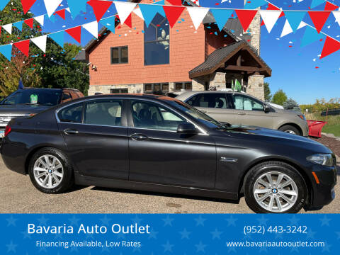 2014 BMW 5 Series for sale at Bavaria Auto Outlet in Victoria MN