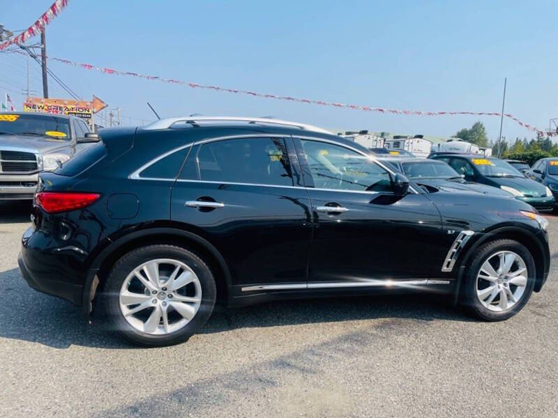 2014 INFINITI QX70 for sale at New Creation Auto Sales in Everett, WA