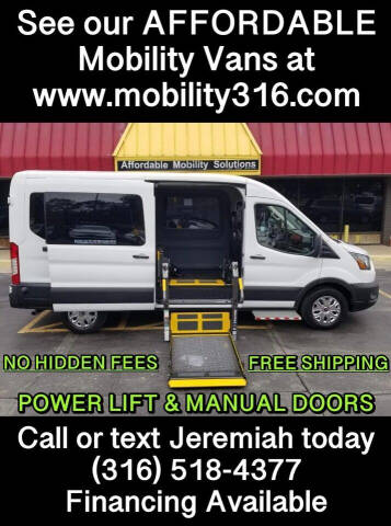 2021 Ford Transit for sale at Affordable Mobility Solutions, LLC - Mobility/Wheelchair Accessible Inventory-Wichita in Wichita KS