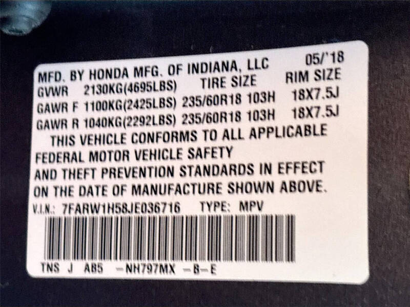 2018 Honda CR-V EX