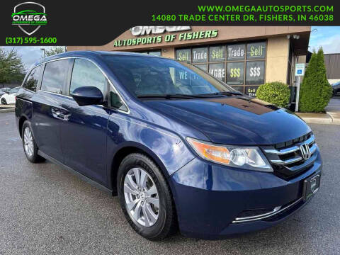 2017 Honda Odyssey for sale at Omega Autosports of Fishers in Fishers IN