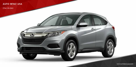 2021 Honda HR-V for sale at AUTO BENZ USA in Fort Lauderdale FL