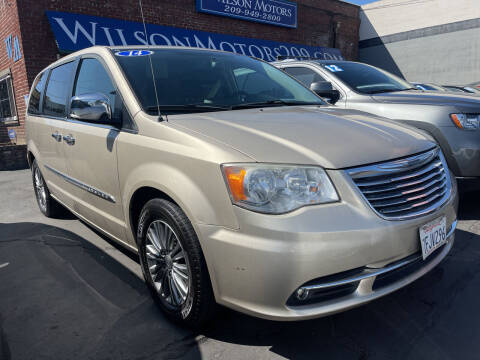 2014 Chrysler Town and Country for sale at WILSON MOTORS in Stockton CA