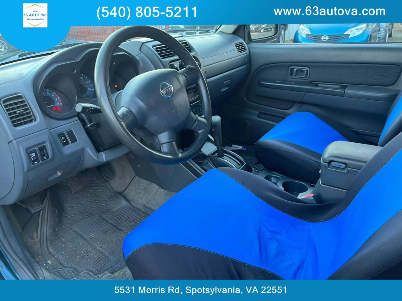 2002 Nissan Frontier for sale at 63 Auto Inc in Spotsylvania, VA