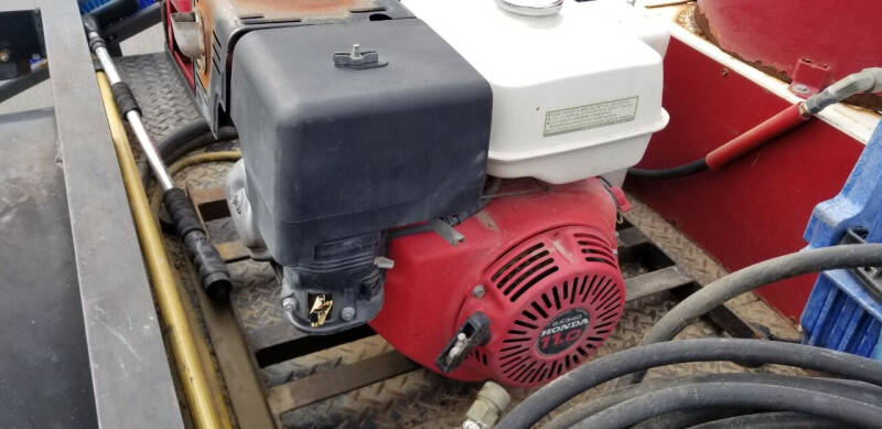 2008 CARSON TRAILER W/ PRESSURE WASHER