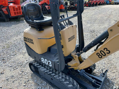 2014 Wacker Neuson 803 Micro Excavator