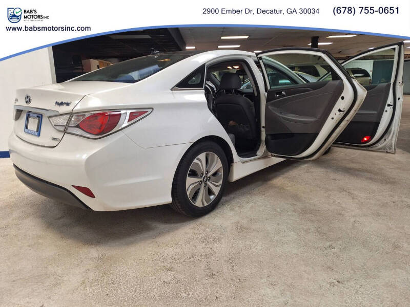 2013 Hyundai Sonata Hybrid Limited