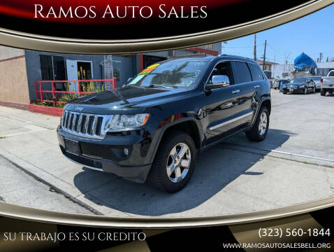 2013 Jeep Grand Cherokee for sale at Ramos Auto Sales in Bell CA